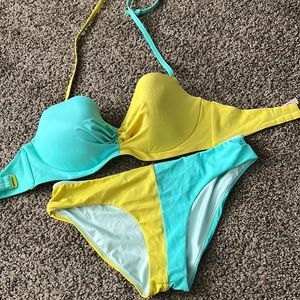 Victoria’s Secret swimsuits —-